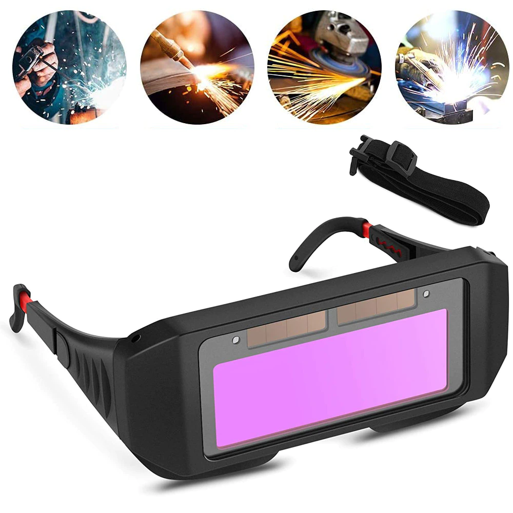 Auto Darkening Anti-Eyes Shield Goggle for Welding Masks