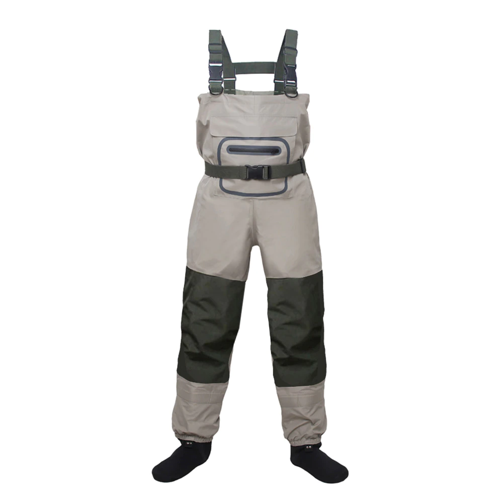Lightweight Breathable Stockingfoot Fishing Waders Pant for Men & Women