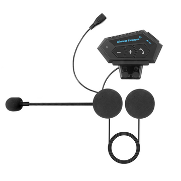 Motorcycle Bt Headset Helmet Wireless Hands-Free Call Kit