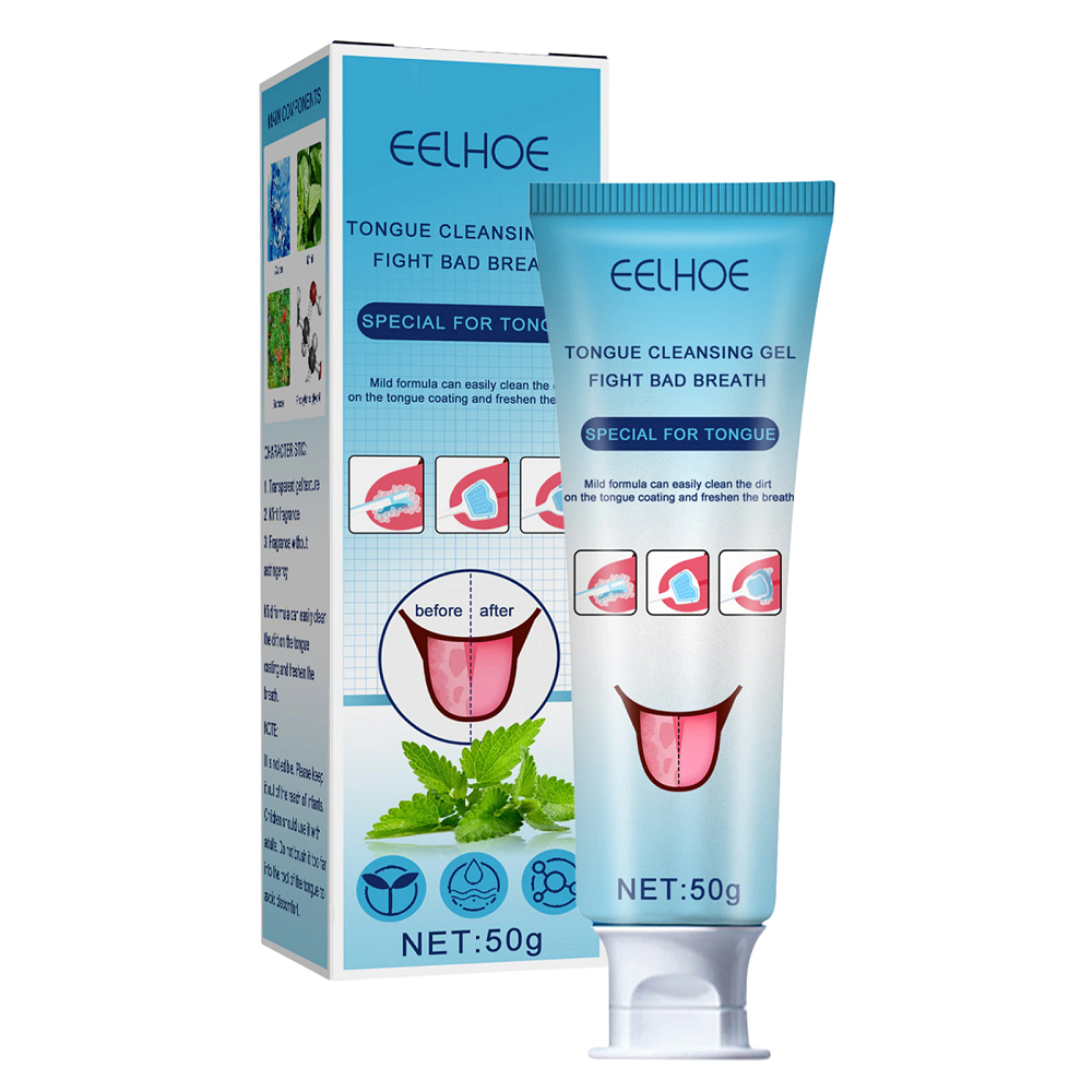 Tongue Cleaning Gel with Brush