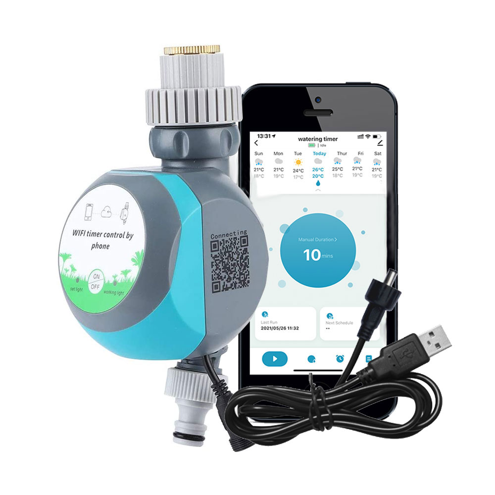 Drip Irrigation System WiFi Automatic Watering Timer