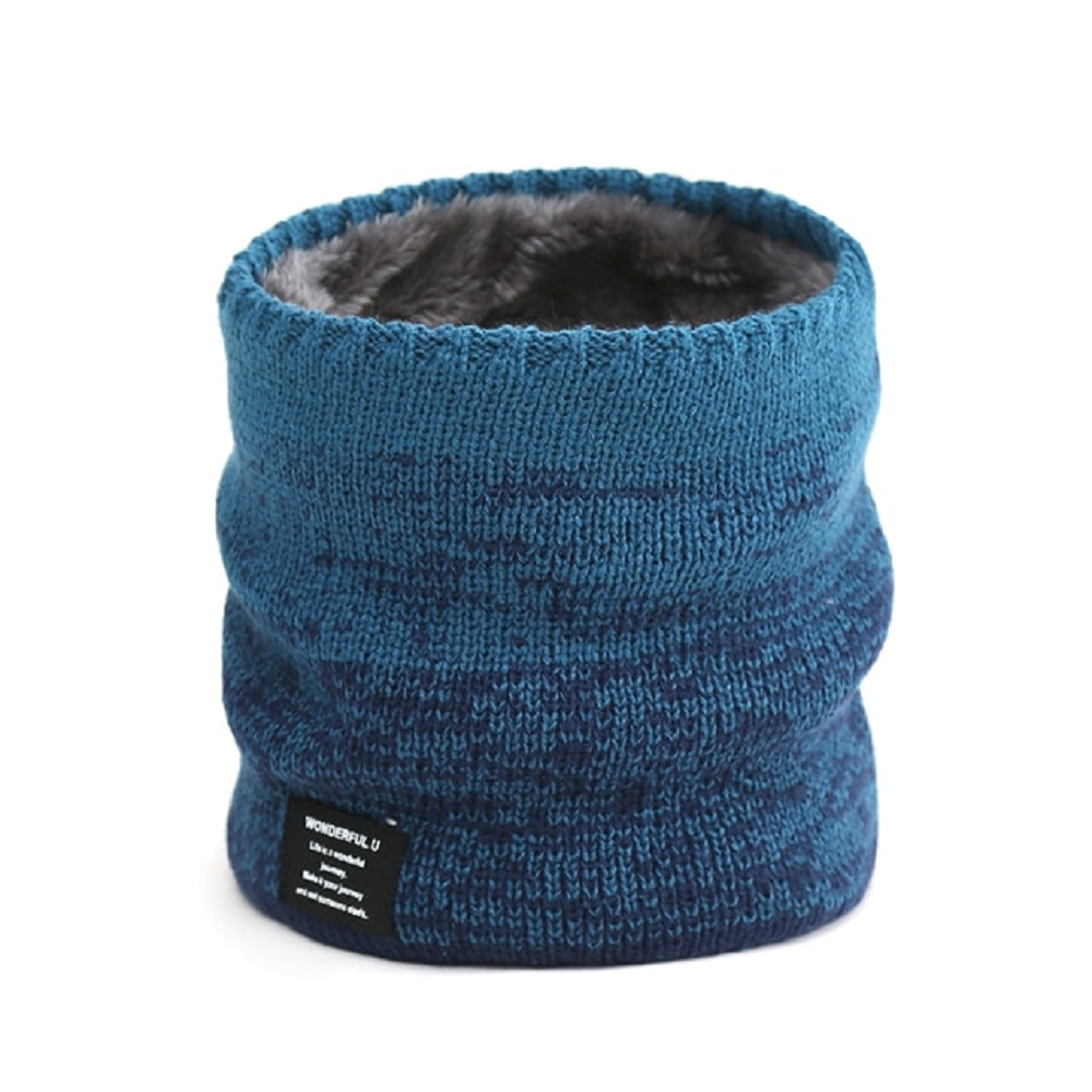 Unisex Thermal Neck Warmer Fleece Tube Winter Scarf