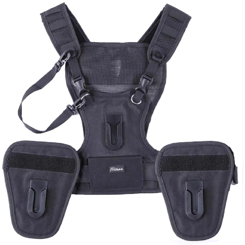 Camera Carrying Chest Harness System Vest