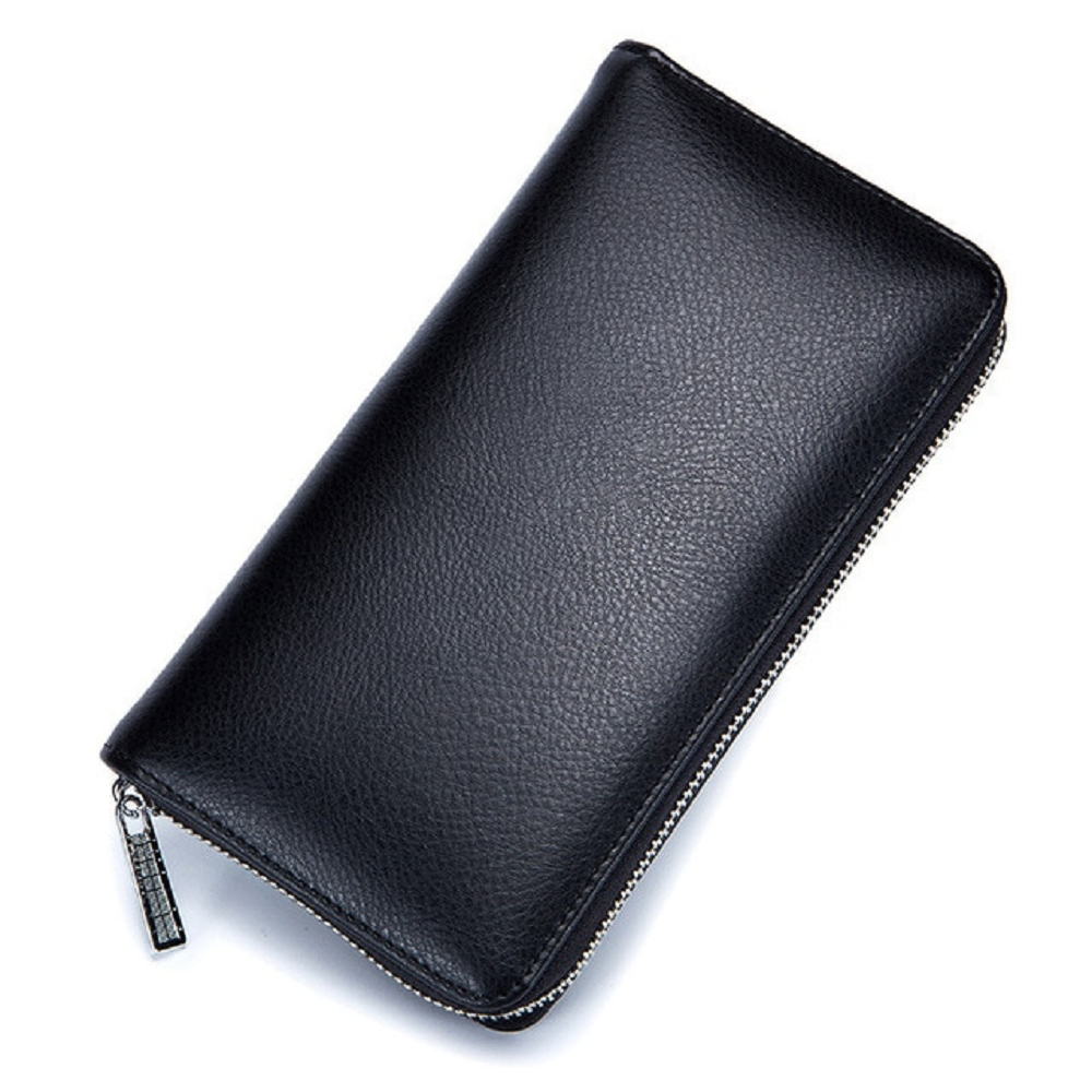 Genuine Leather RFID Blocking Credit Card Holder
