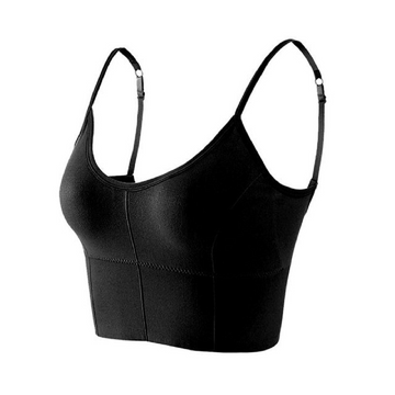 Women's Seamless Bralette Low Back Bra