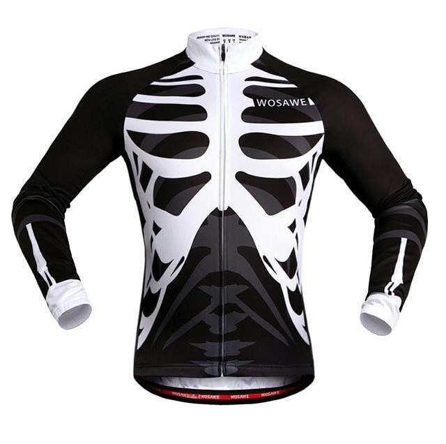 Skeleton Premium Cycling Jersey