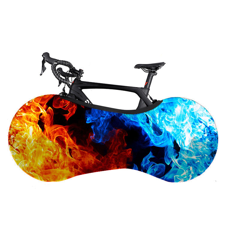 Indoor Bicycle Wheel Cover Storage