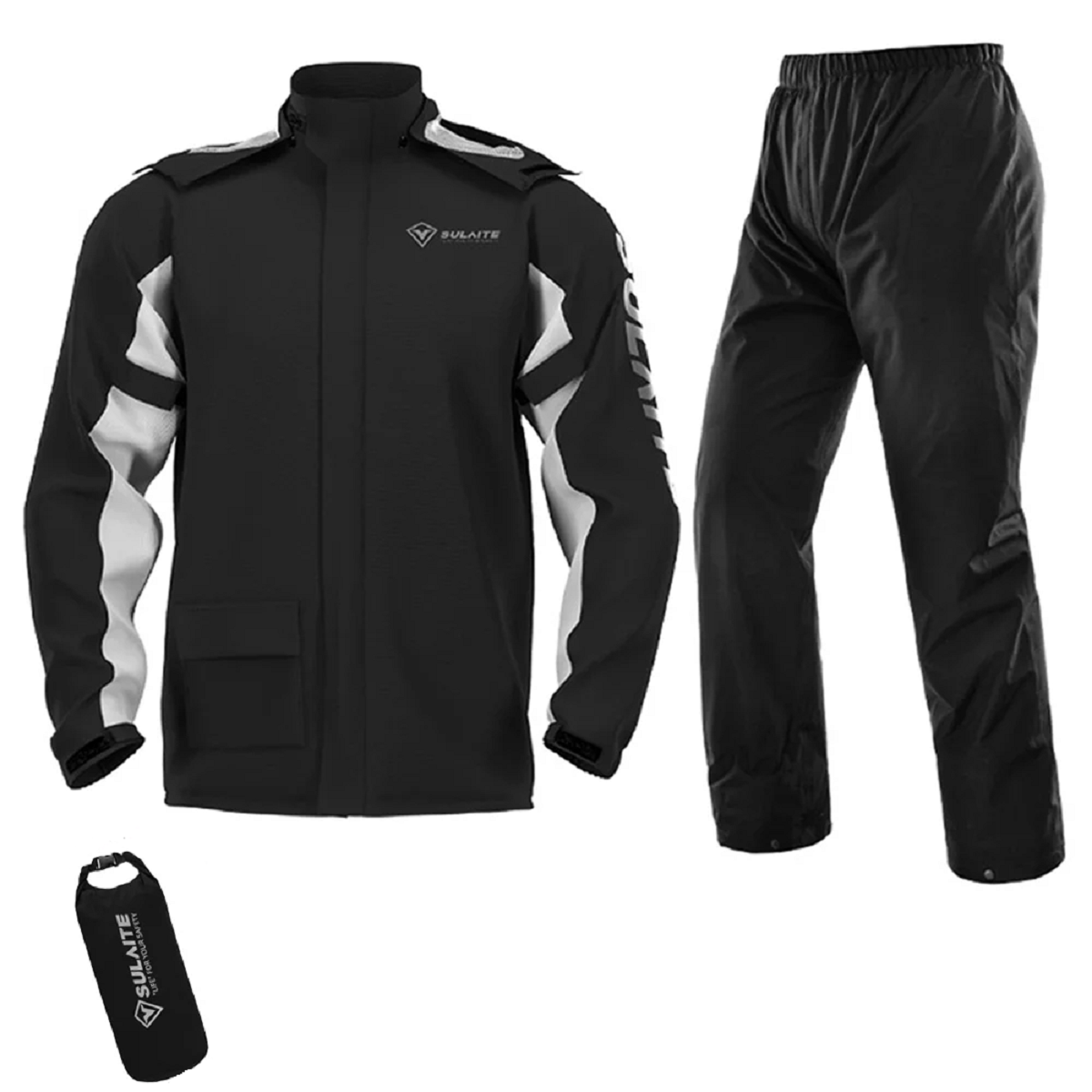 Motorcycle Raincoat Suit Jacket and Pant Hiking Fishing