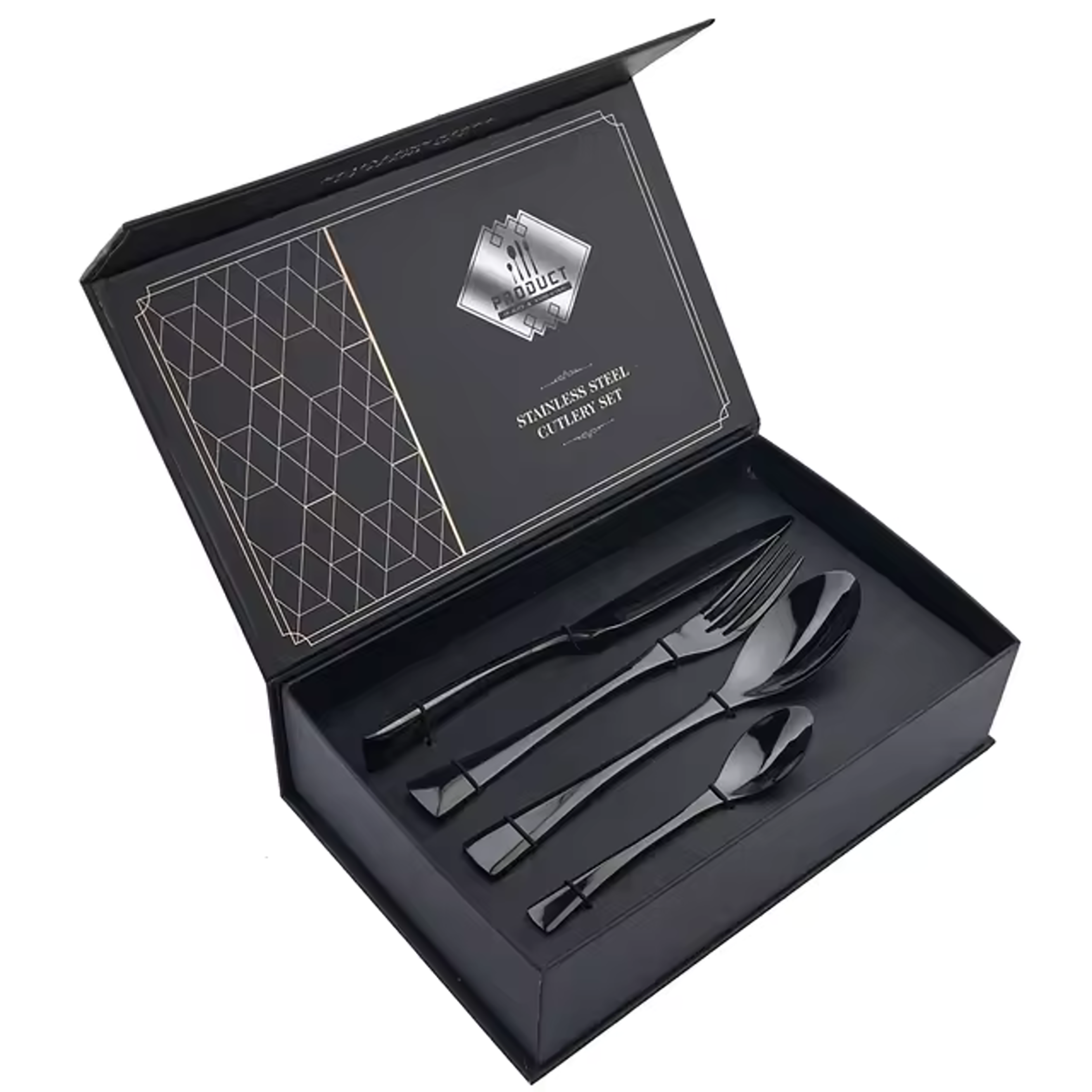 24 Pcs/set Cutlery Stainless Steel Dinnerware Flatware