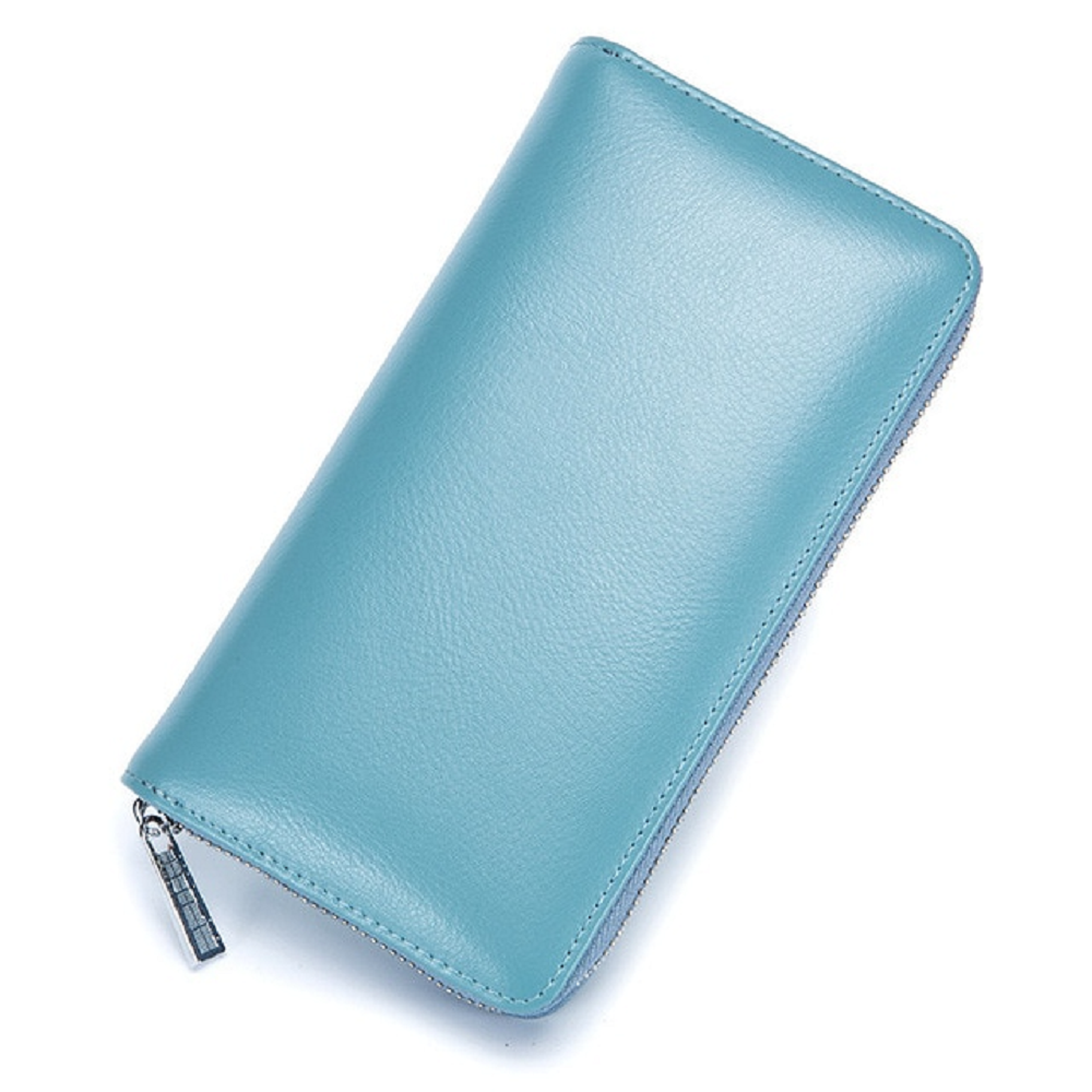 Genuine Leather RFID Blocking Credit Card Holder