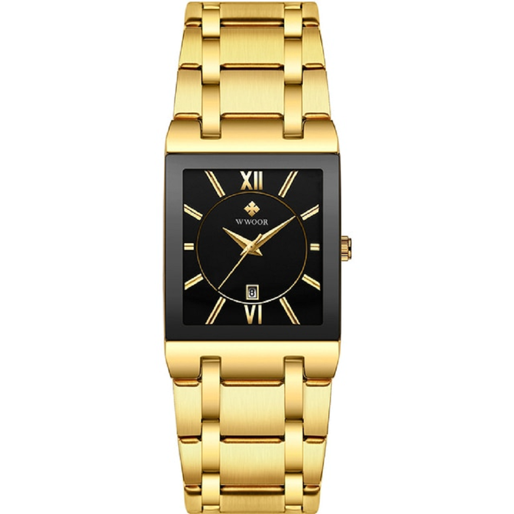 Men's Wristwatch Stainless Steel Waterproof Quartz Watches