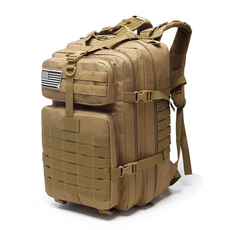 50L Capacity Army Military Backpack Waterproof 3D Bags