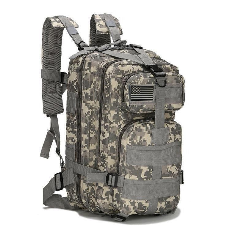 50L Capacity Army Military Backpack Waterproof 3D Bags