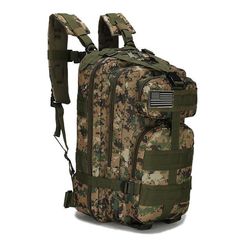 50L Capacity Army Military Backpack Waterproof 3D Bags