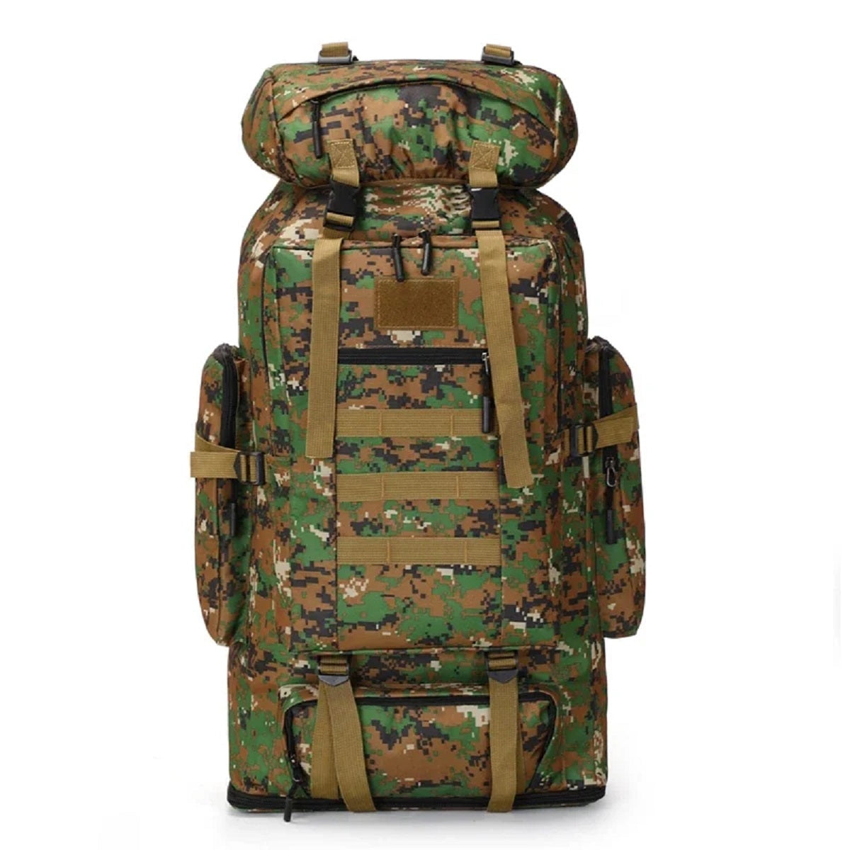 Mountaineering Tactical Hiking Backpack - Large Outdoor Travel And Climbing Bag