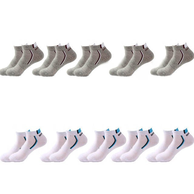 10 Pair Men Ankle Socks