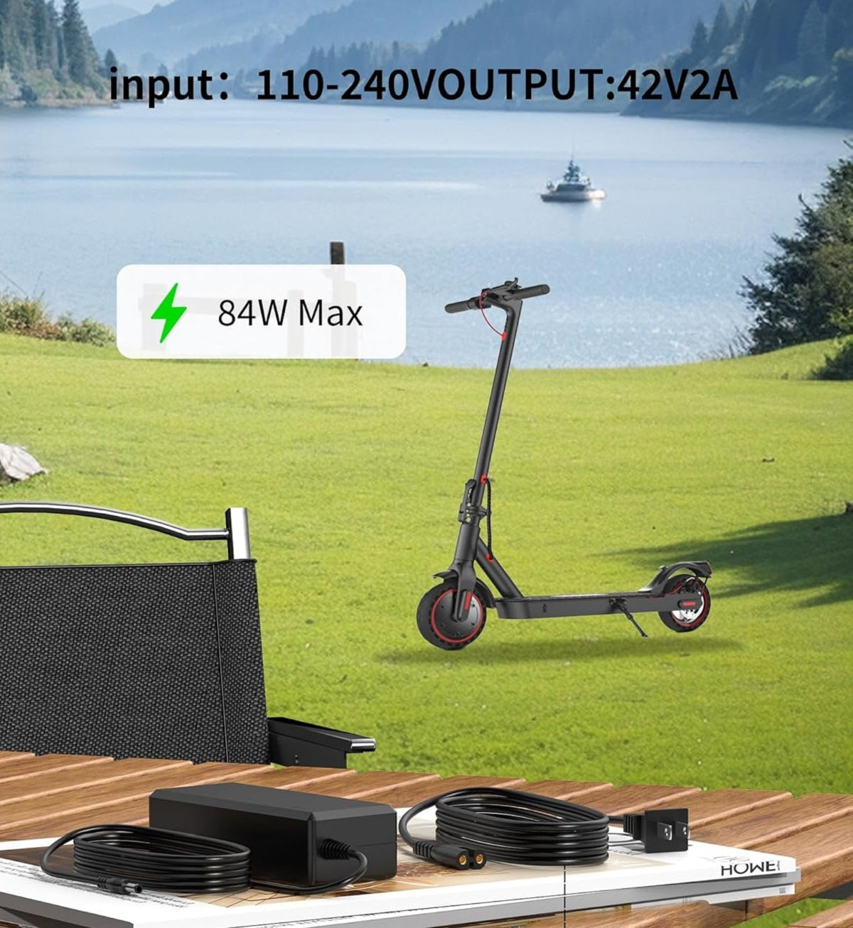 Electric Scooter Power Charger