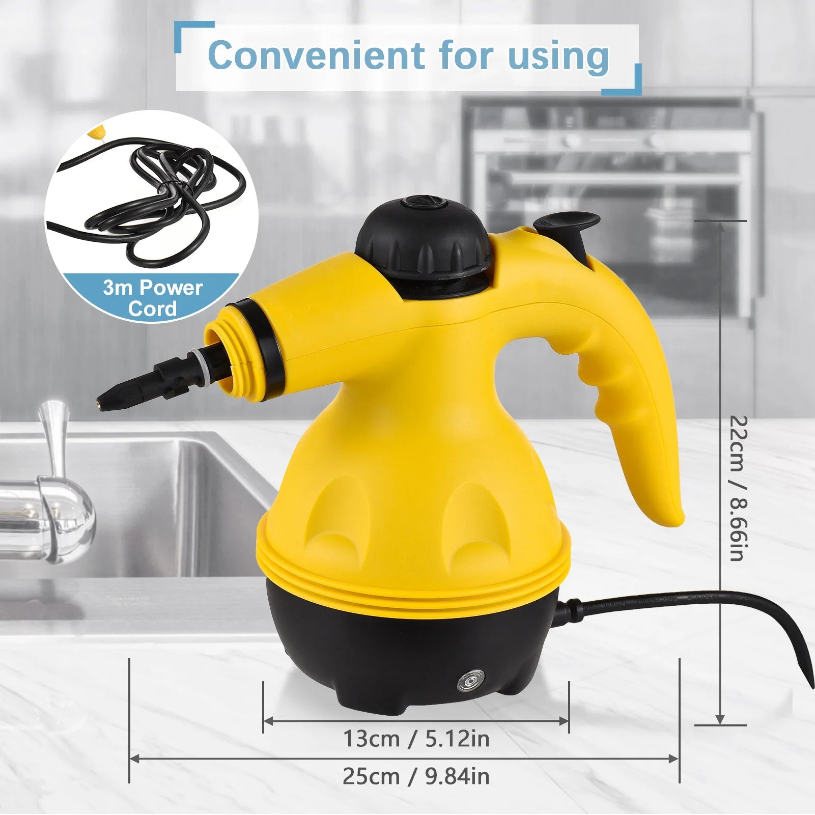 Handheld Multi-Purpose Steam Cleaner