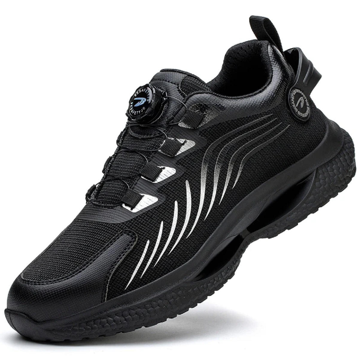 Rotating Button Safety Anti-Smash Anti-Puncture Work Shoes