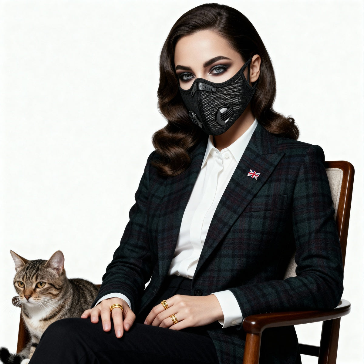 Sport Face Mask - Reusable Activated Carbon Filter