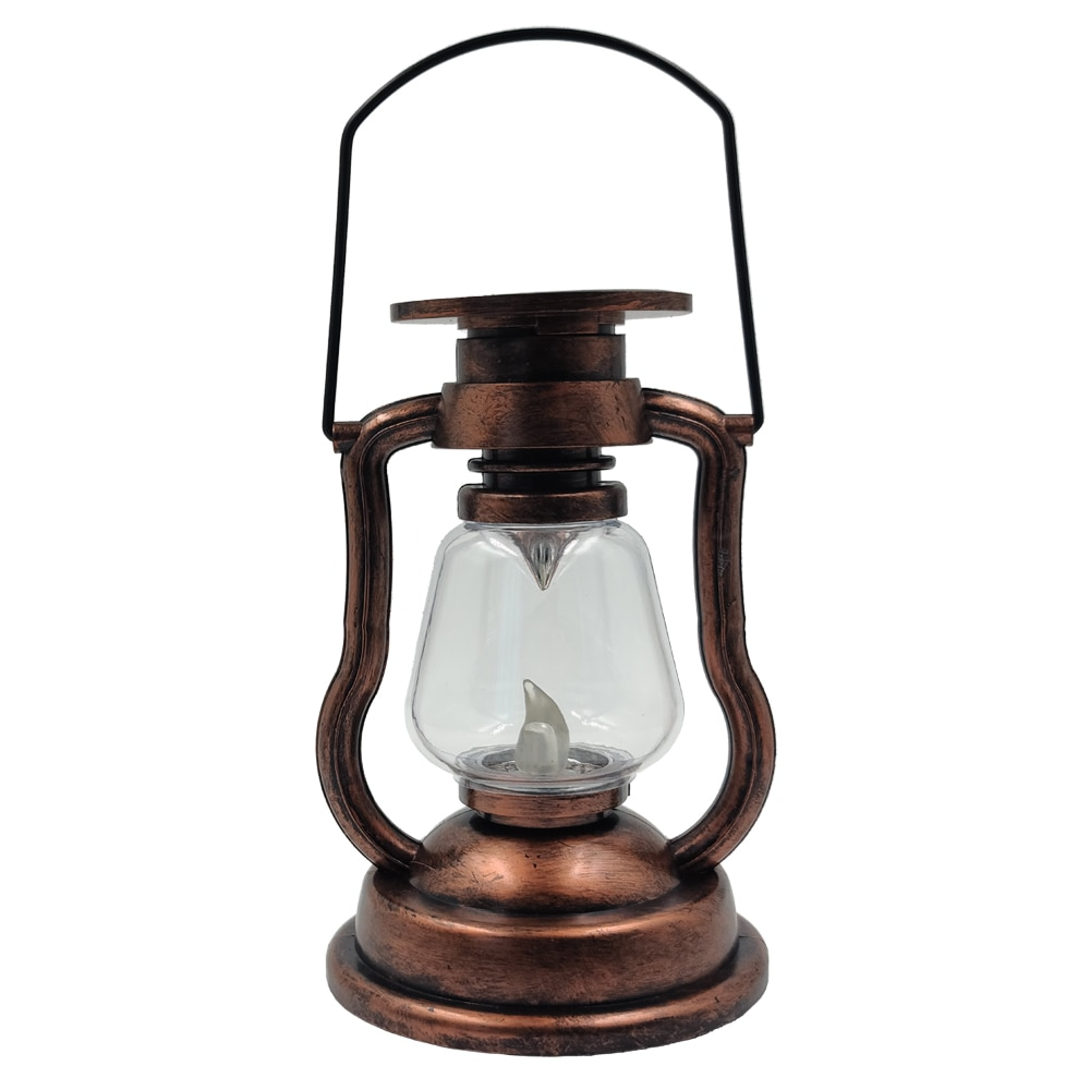 LED Solar Light Retro Kerosene Lamp
