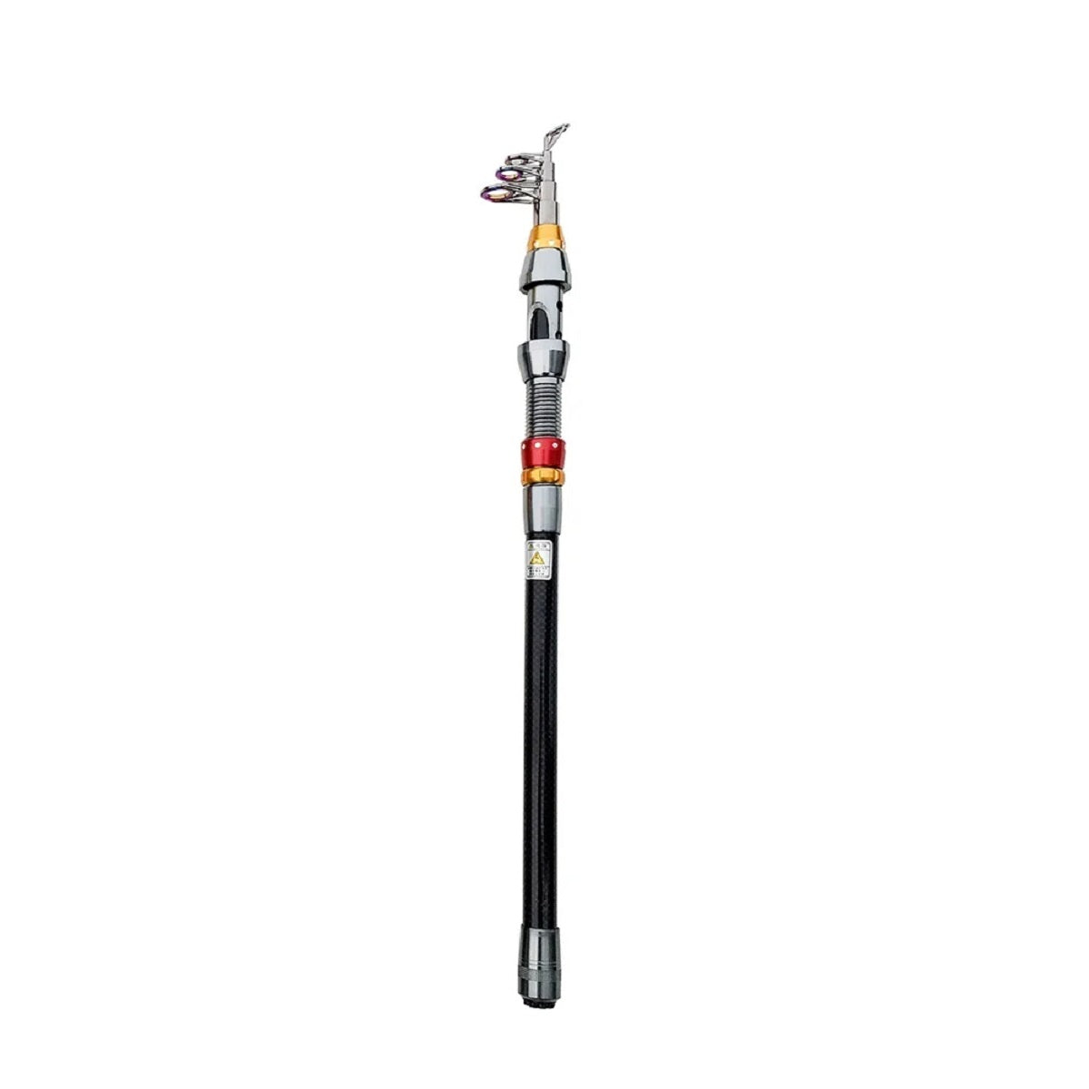 Carbon Fiber Telescopic Fishing Rod And Reel Combo - Super Hard Spinning Kit