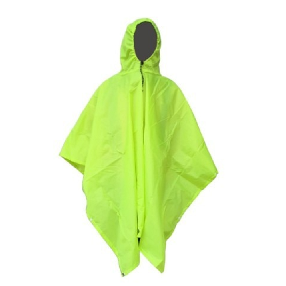 Portable 3-In-1 Hiking Camping Raincoat