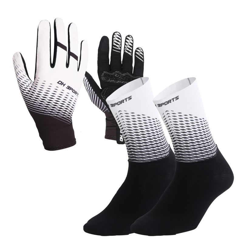 1PAIR Half /full Finger Cycling Gloves with Socks