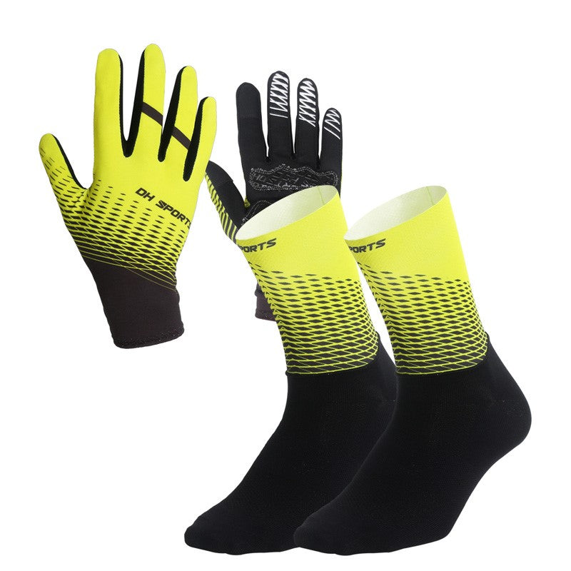 1PAIR Half /full Finger Cycling Gloves with Socks