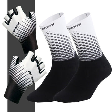 1PAIR Half /full Finger Cycling Gloves with Socks