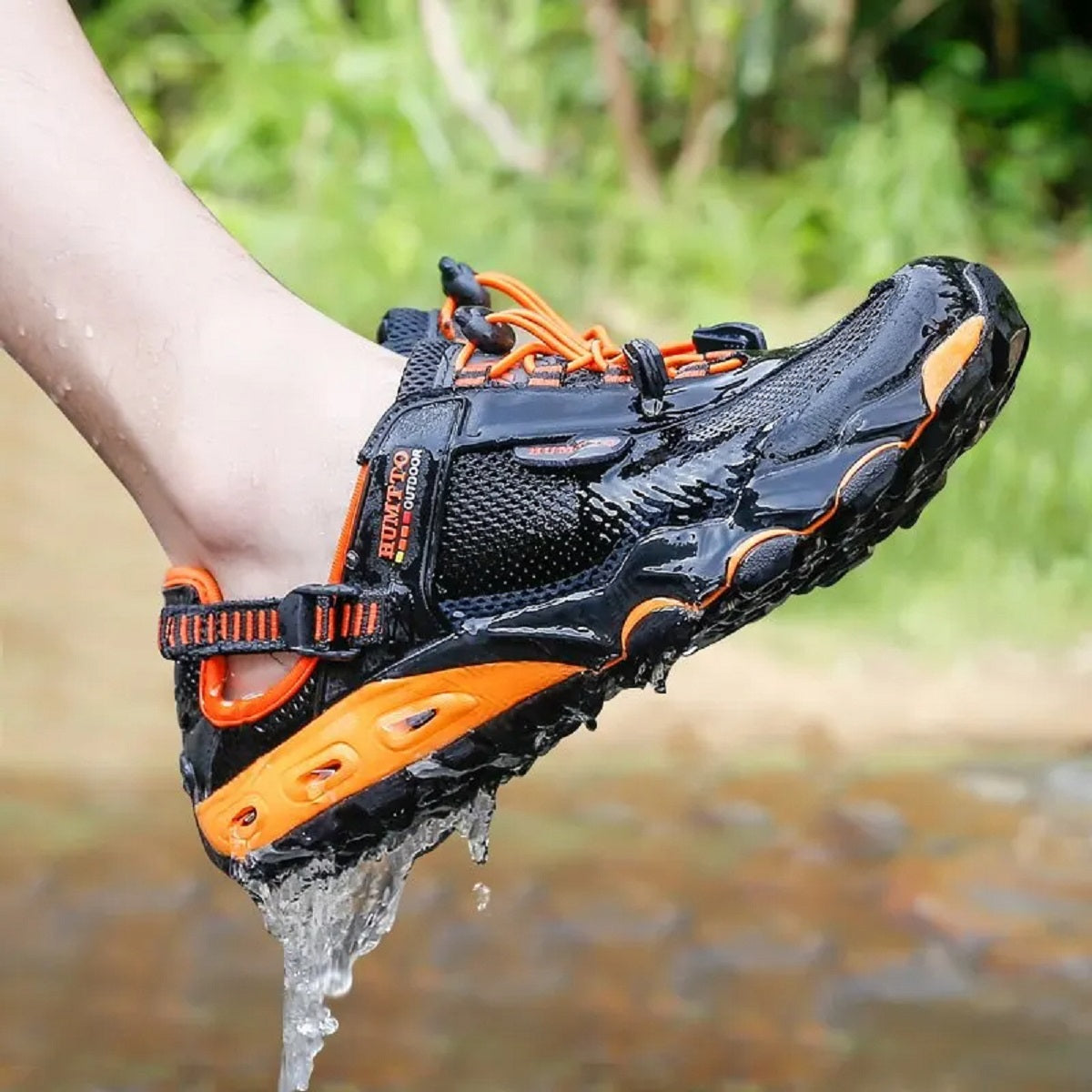 Summer Wading Shoes - Breathable Quick-Dry Outdoor Hiking and Beach Sneakers