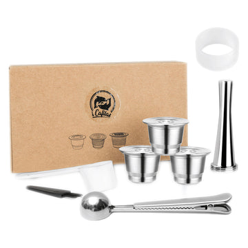 Coffee Stainless Steel Refillable Capsules Reusable Pod