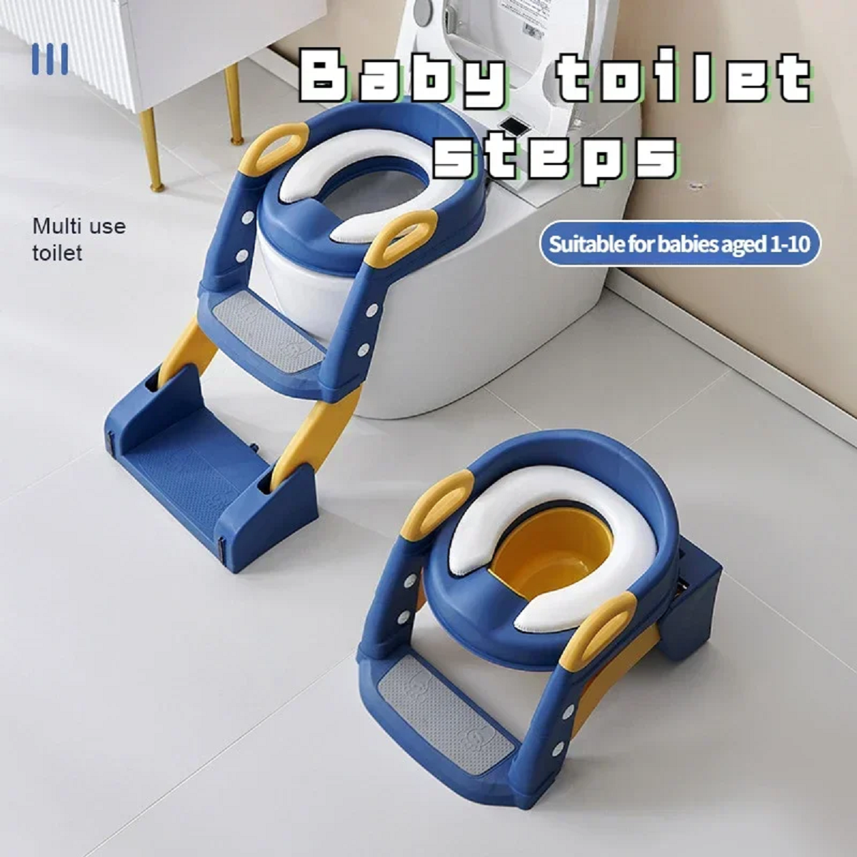 Toddler Toilet Seat with Step Stool Ladder