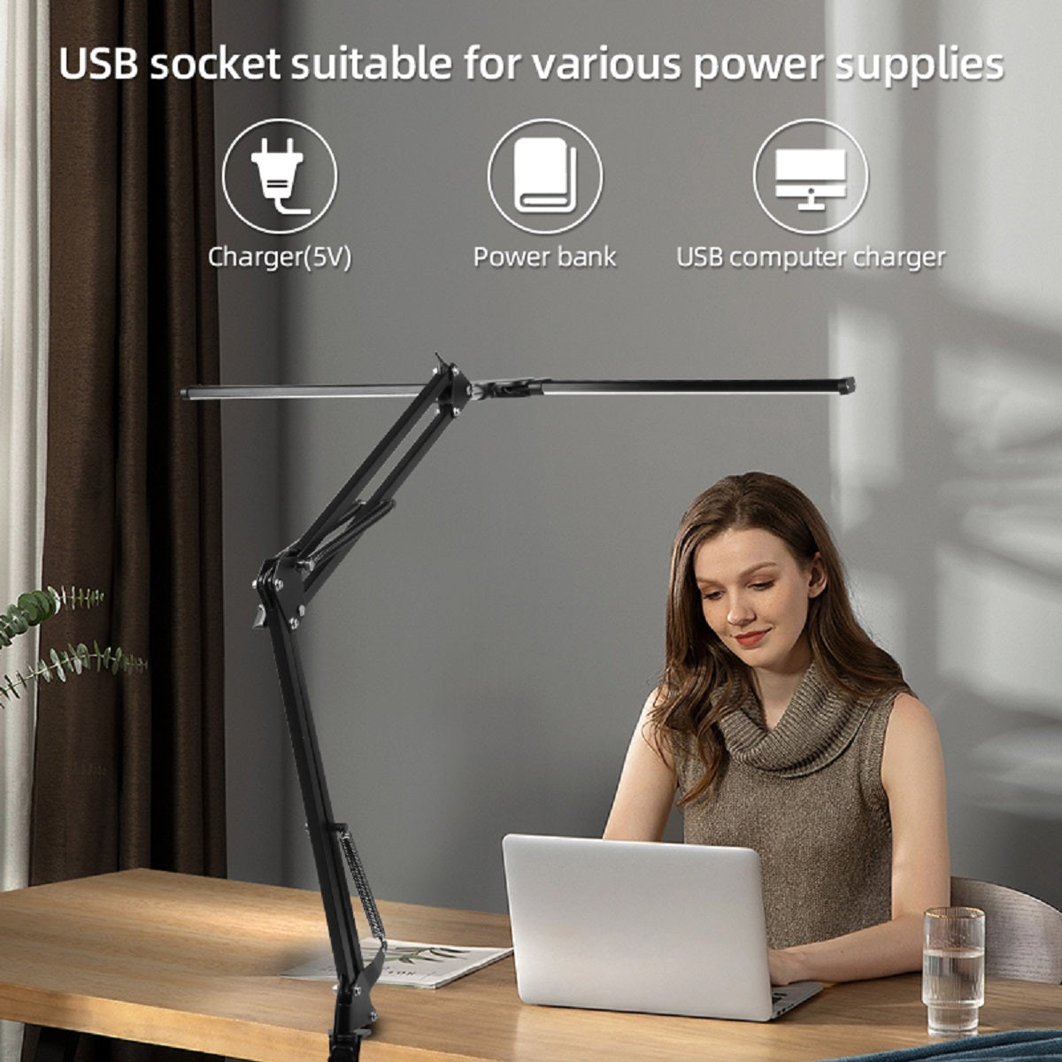 Double Head LED Desk Lamps