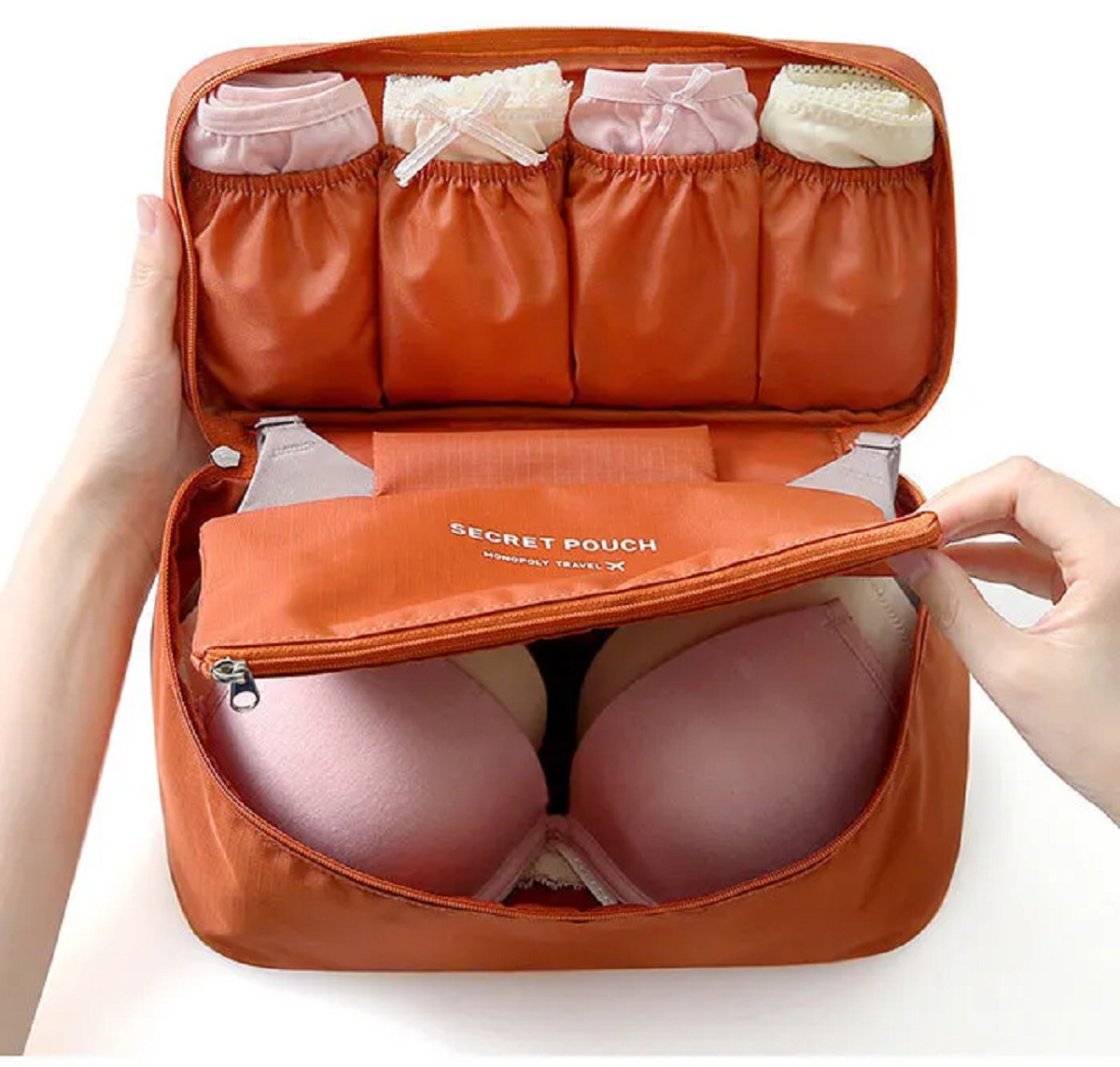 Multi-Function Bra Underwear Organizer Bags Toiletry Cosmetic Case