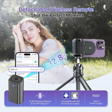 Magnetic Snapgrip Phone Camera Hand Grip