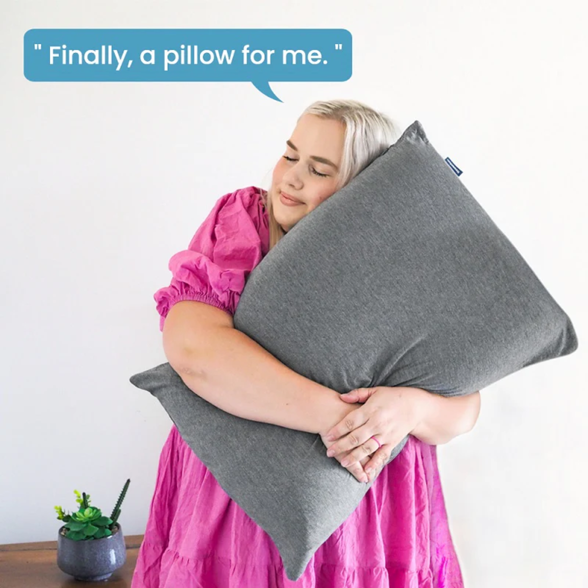 Ergonomic Memory Foam Adjustable Heights Anti-Snoring Pillow