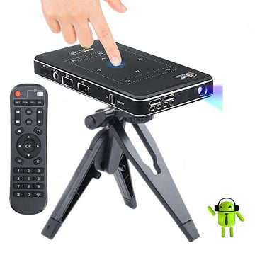 4K Mini Projector WiFi Android Full HD 1080P LED Video Cinema