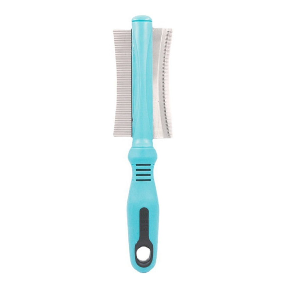 2 in 1 Dog Cat Comb Shedding Brush
