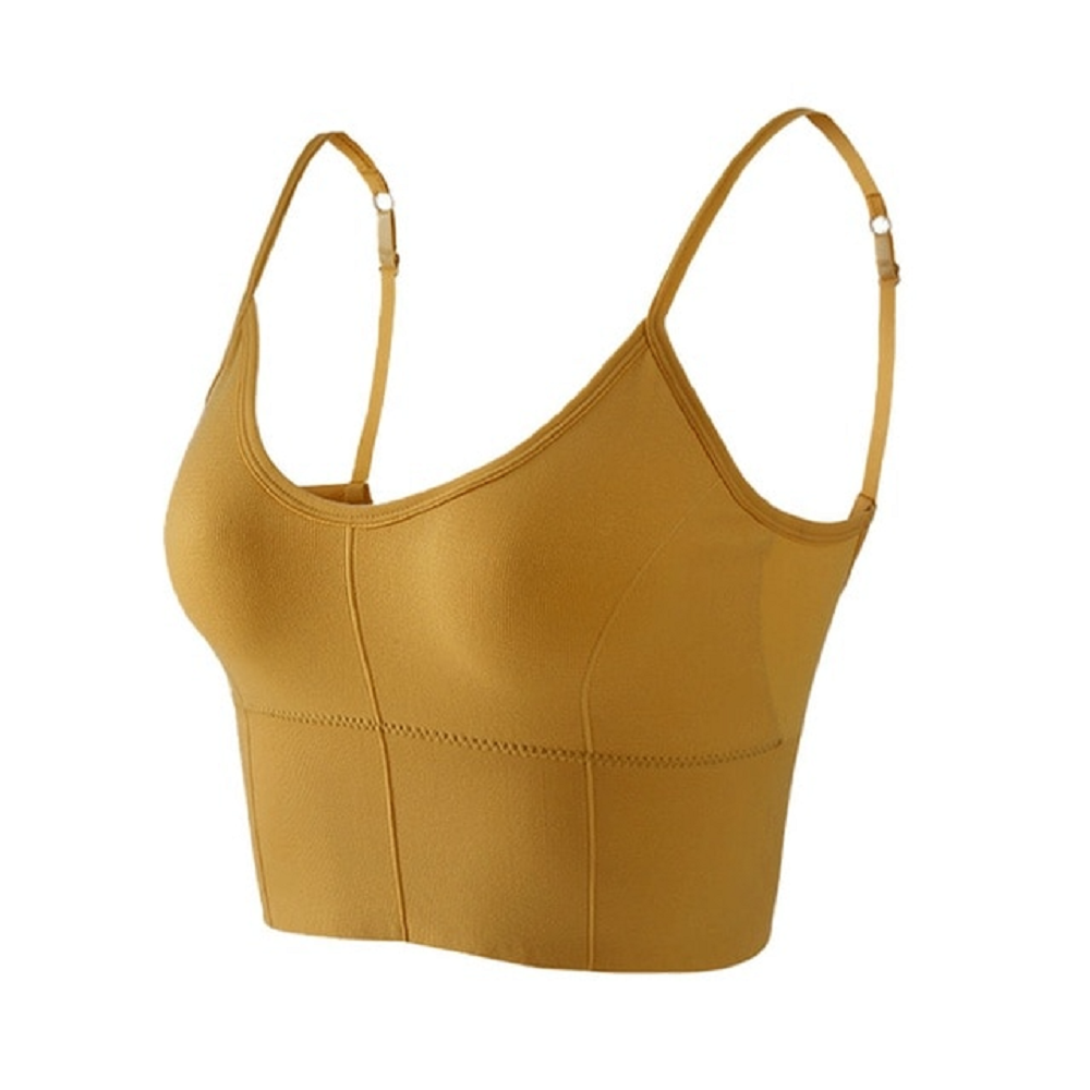 Women's Seamless Bralette Low Back Bra