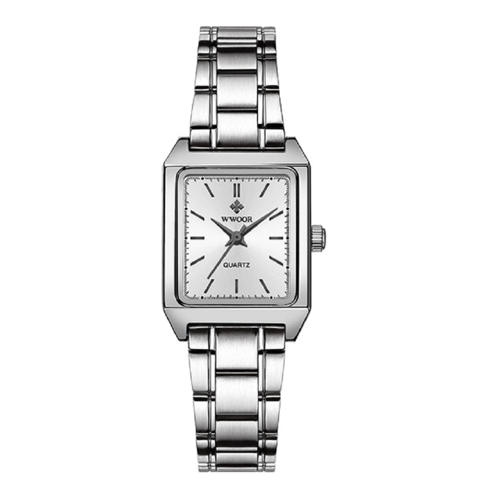 Ladies Diamond Luxury Square Wrist Watches