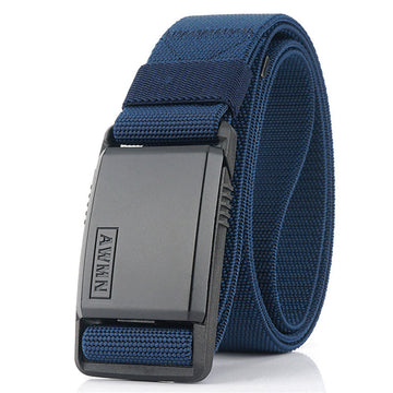 Metal Magnetic Buckle Adjustable Belts for Men