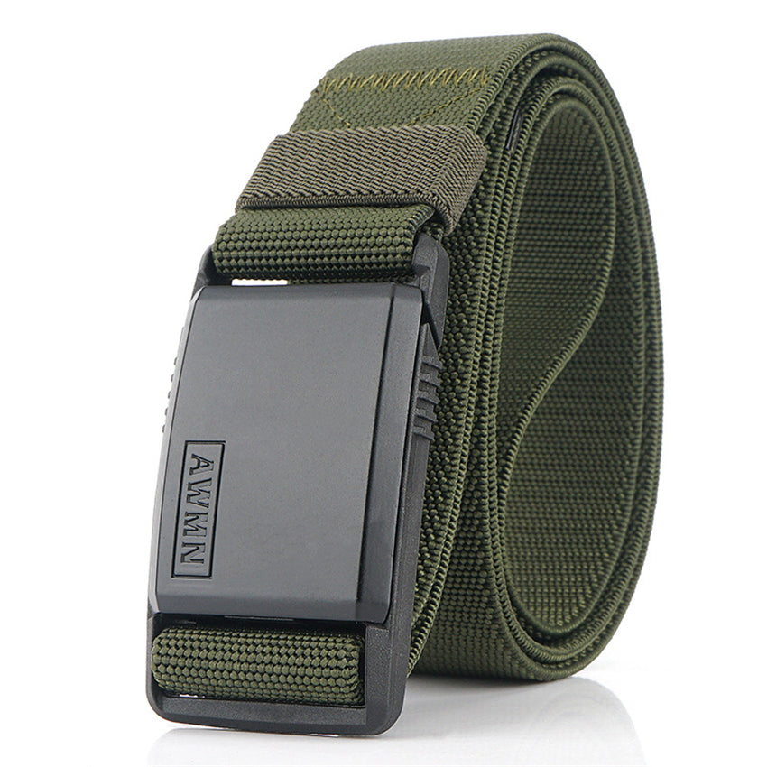 Metal Magnetic Buckle Adjustable Belts for Men
