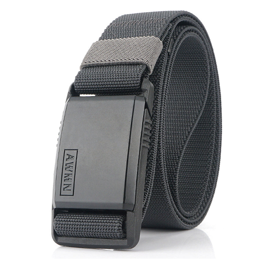 Metal Magnetic Buckle Adjustable Belts for Men