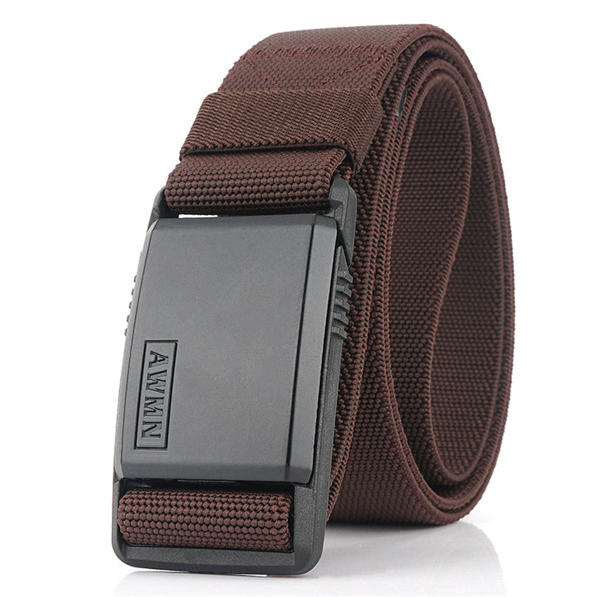 Metal Magnetic Buckle Adjustable Belts for Men