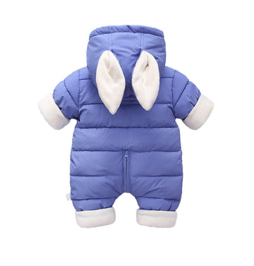 Baby Snowsuit Unisex Infant Winter Romper Jumpsuit