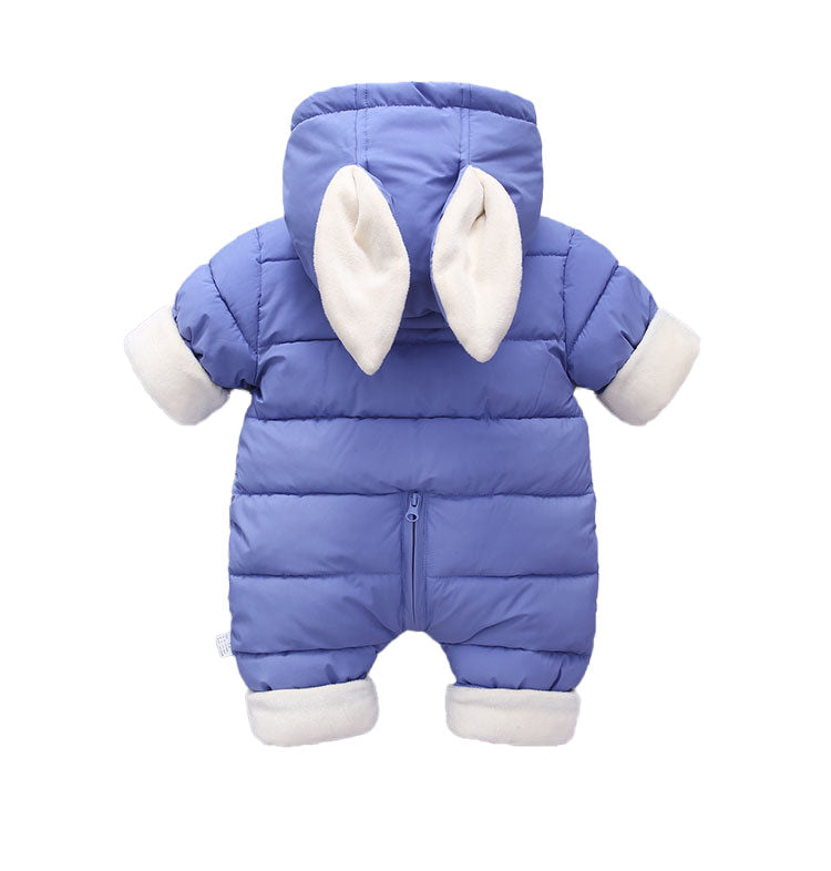 Baby Snowsuit Unisex Infant Winter Romper Jumpsuit