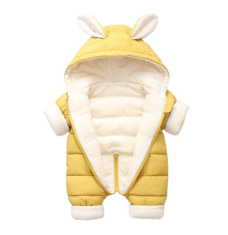 Baby Snowsuit Unisex Infant Winter Romper Jumpsuit