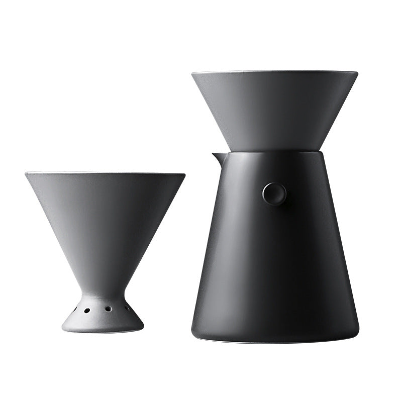 Ceramic Coffee Dripper Set with Filter