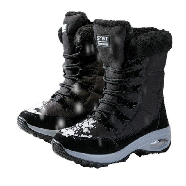 Snow Lace-Up Comfortable Thicken Boots